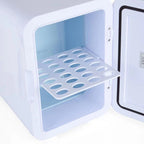 Car Refrigerator 6L Beauty M Irror LED Light Dormitory Mini Refrigerator Cosmetics Facial M Ask Refrigerator High-quality