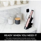 Shark Cordless Handheld Vacuum , Wandvac, for Pet Hair, Carpet & Car, Powerful suction, high speed brushless motor, ultralight weight, with easy emptying and charging dock, WV200, Graphite