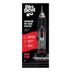 Dirt Devil Upright Vacuum, Multi-Surface Total Pet, Pet Friendly, Powerful Suction, Pet Tool Kit, Large Capacity, Height Adjustable, Hard Floor and Carpet, UD76410V, Red/Black