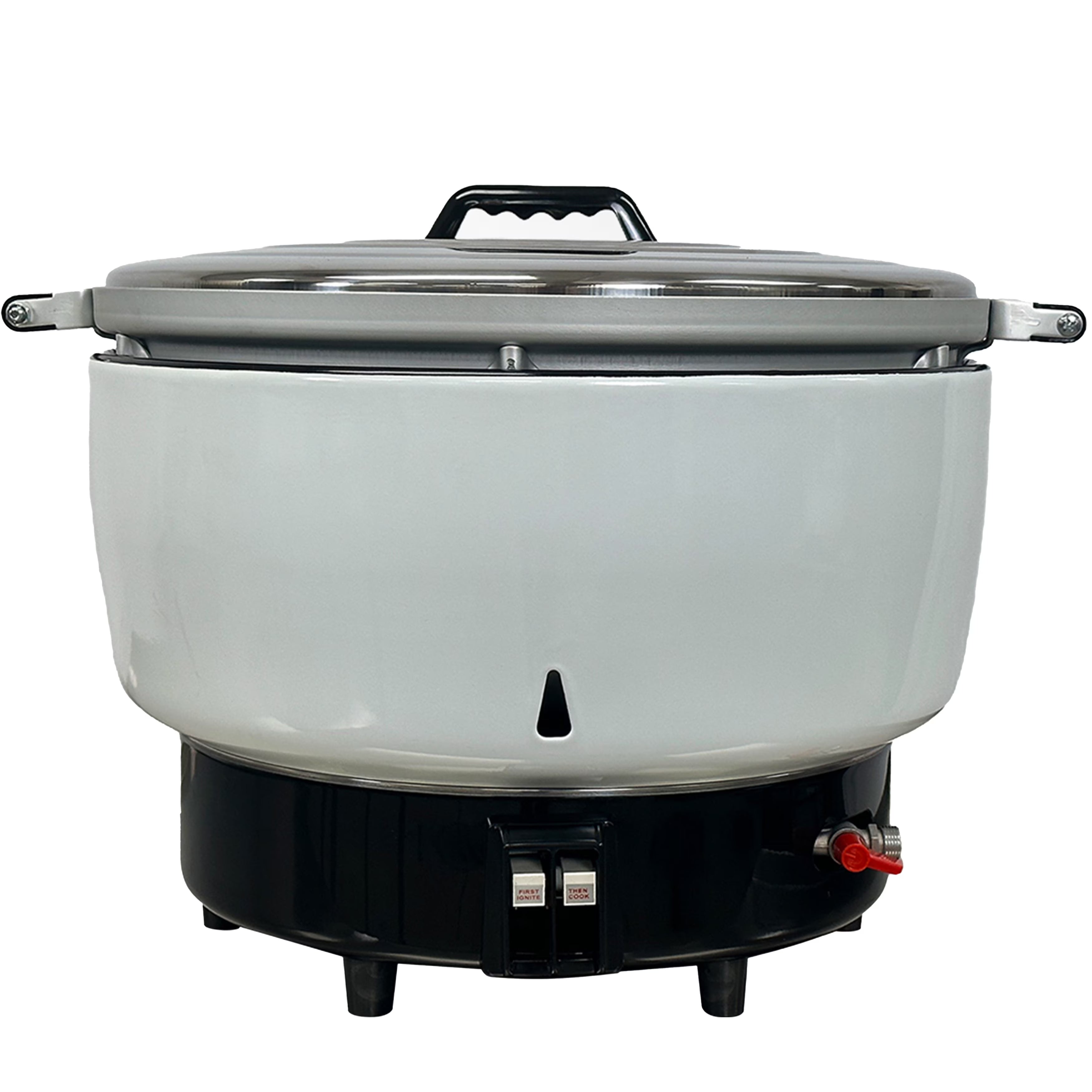 23L Commercial Gas Rice Cooker, 1600W Restaurant Rice Cooker, Natural Gas Rice Cooker