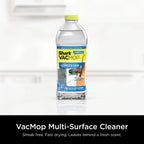 Shark VACMOP Cordless Hard Floor Cleaner, Vacuum and Spray Mop, Powerful Suction, Lightweight, LED Headlights, Includes 4 Disposable Pads, 12oz Multi-surface Cleaning Solution, Lime Green, VM252GN