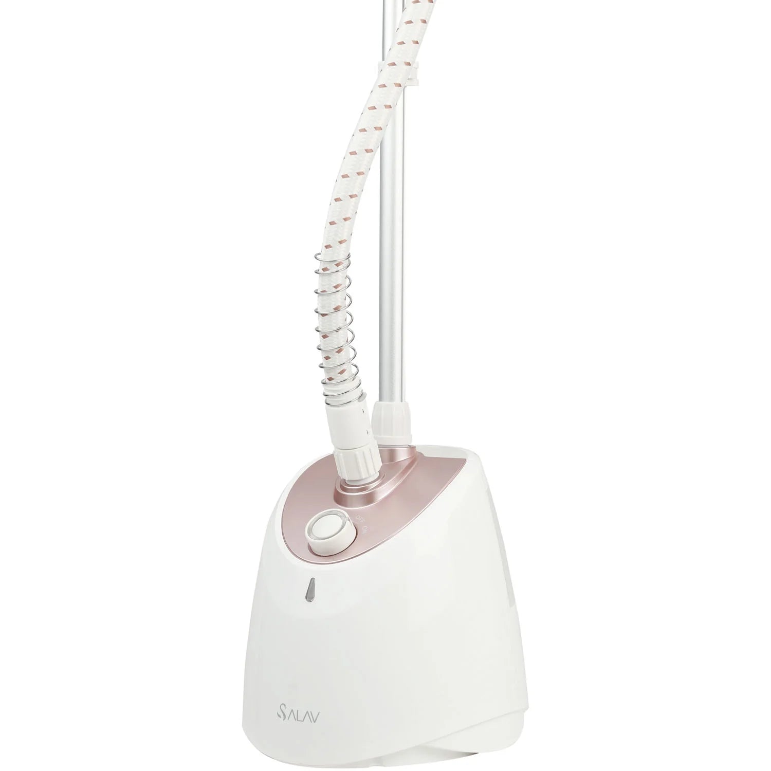 SALAV? GS45-DJ Professional Series Dual Bar Garment Steamer with Foot Pedals, Silver