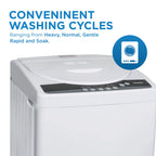Danby DWM065A1WDB-6 1.8 cu. ft. Compact Top Load Washing Machine in White
