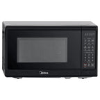 Midea 0.9 Cu. Ft. Countertop Microwave Oven, 6 Auto Programs, 10 Power Level, Black, EM9P022CVPMB