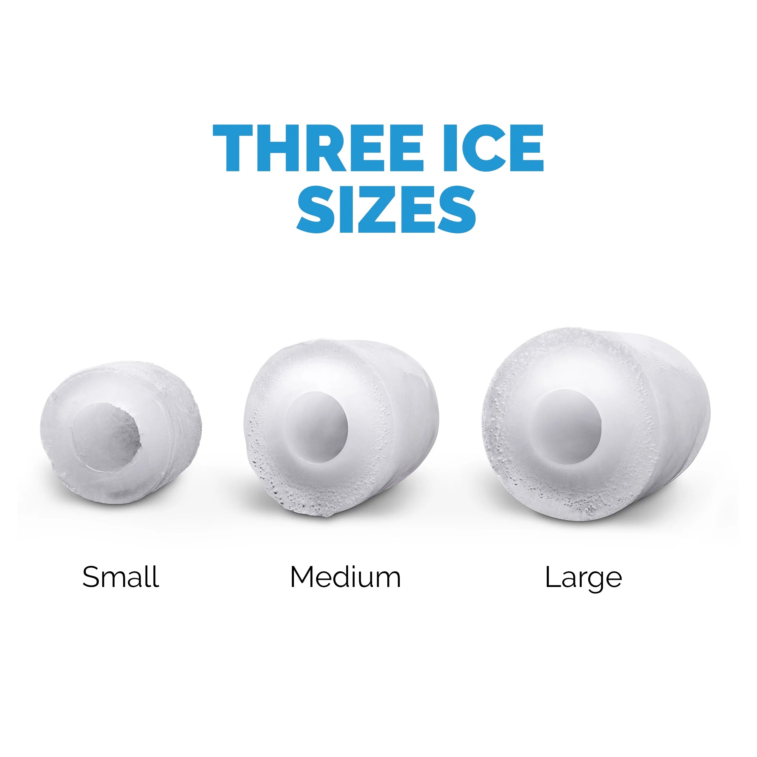 Newair | Portable Ice Maker | 28 lbs. Daily | 3 Bullet Ice Sizes, LED Display