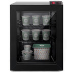 Northair 2.1 Cu Ft Countertop Display Glass Door Freezer with LED Light Perfect for  Ice Cream  at POS