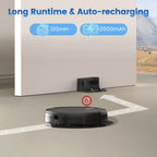 AIRROBO P30  3 in 1 Robot Vacuum and Mop Cleaner with App Control,2 in 1 Tank for Pet Hair,Home Mapping