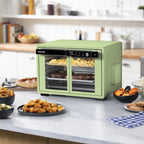 Gourmia 1700W 9-Slice Digital Toaster Oven Air Fryer, 12 Cooking Preset, 35L, Stainless Steel