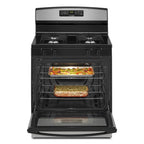 Brand New Amana? AGR6303MMS: 30-inch Gas Range in Stainless Steel.