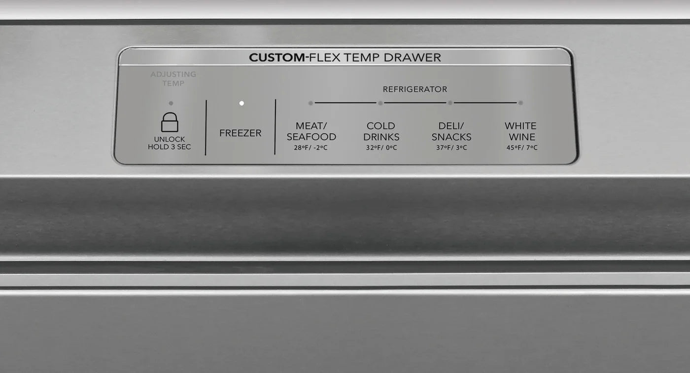 Frigidaire Professional&nbsp;21.4 Cu. Ft. Counter-Depth 4-Door French Door Refrigerator
