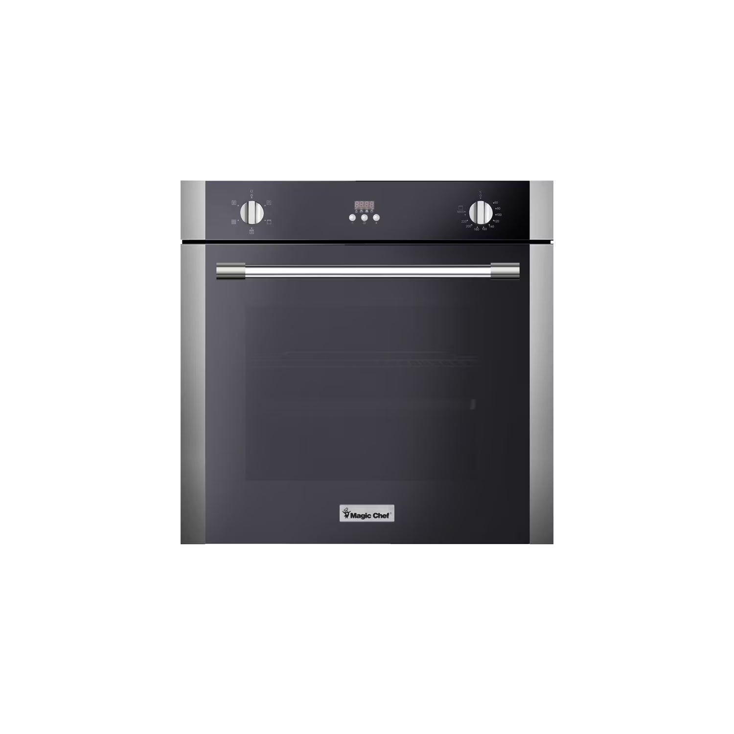 Open Box Magic Chef 2.2 Cubic Foot Built In Programmable Wall Convection Oven