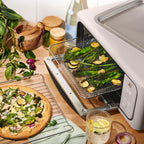 Beautiful Infrared Air Fryer Toaster Oven, 9-Slice, 1800 W, White Icing by Drew Barrymore