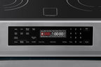 Kenmore 5.6 Cu. Ft. Front-Control 5 Element Electric Range Stove 240 Volts with Dual Ring Elements, Steam Clean, Precision Set Controls