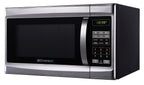 Emerson 1.3 Cu Ft 1000 Watt, Touch Control Microwave Oven, Stainless Steel/Black, MW1338SB