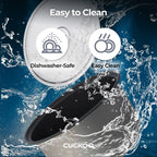 CUCKOO 60 Cups Cooked XL Rice Cooker Warmer with Nonstick Pot Easy Switch Start Silver/Black (CR-3055)