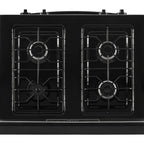 Amana? AGR6303MMB - Range Gas 30" 5.1 Cu. ft Oven with Bake Assist - Weight: 135 pounds- Depth: 27.2��- Height: 46.25��- Width: 29.08��