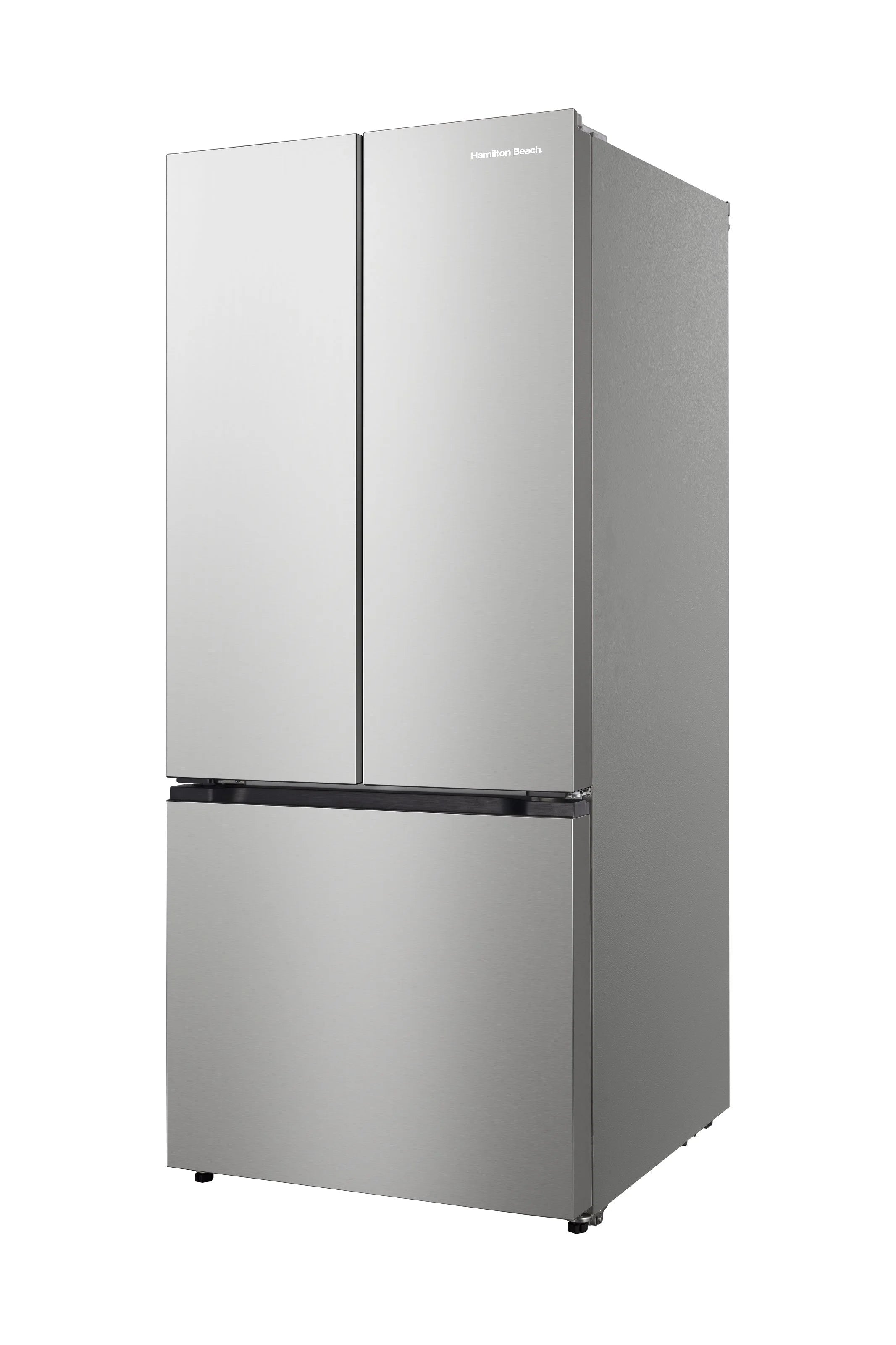 Hamilton Beach, 17.7 Cu. Ft. French Door Refrigerator, Freestanding Installation, Platinum Silver, HZ0771