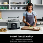 Ninja Foodi 8.5 Qt PossibleCooker PRO,Gray, MC1001