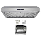 Cosmo Range Hoods UC30 30 in. 380 CFM Ducted Under-Cabinet Range Hood