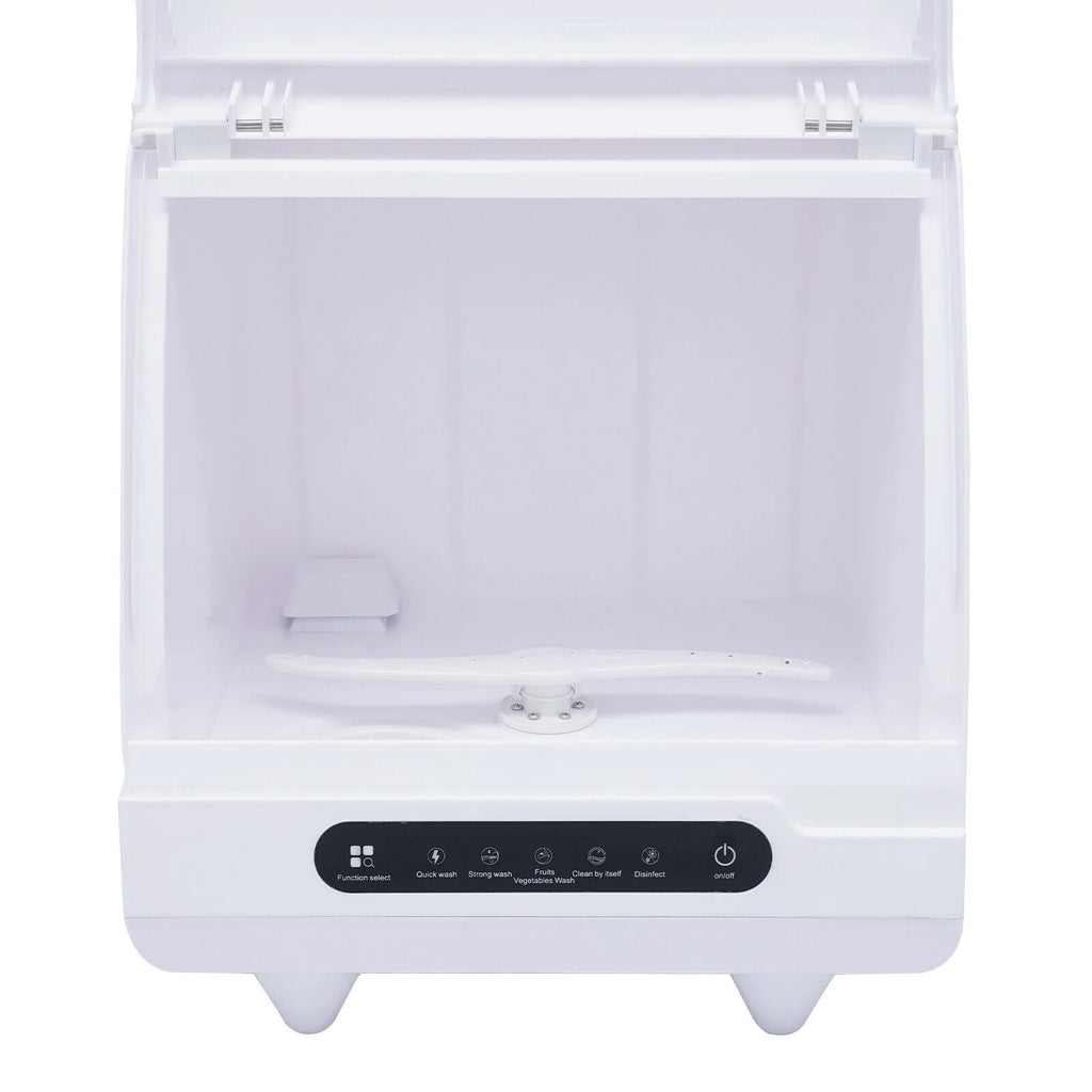 1200W Portable Countertop Mini Dishwasher Dish Washing Machine 5 Washing Program for cleaning dishes, vegetables, fruits