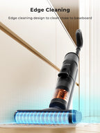 Laresar M3 Cordless Wet Dry Vacuum Mop, 55Min Multi-Surface Cordless Floor Washer 3 in 1 Self-Cleaning Vacuum Mop Hard Floor Cleaners