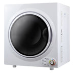 Panda 3.5 Cu.ft Compact Portable Electric Laundry Dryer PAN760SF, 13 Lbs Capacity,White and Black