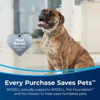 BISSELL Upright Vacuum, PowerLifter Swivel Lift-Off Pet, Pet Friendly, Powerful Suction, Tangle-Free Brush Roll, SMARTSEAL Allergen System, Hard Floor and Carpet, TurboBrush Pet Tool, 2920F, Grey
