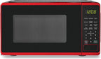 0.7 cu. ft. Countertop Microwave Oven, 700 Watts, New (Color : Red)