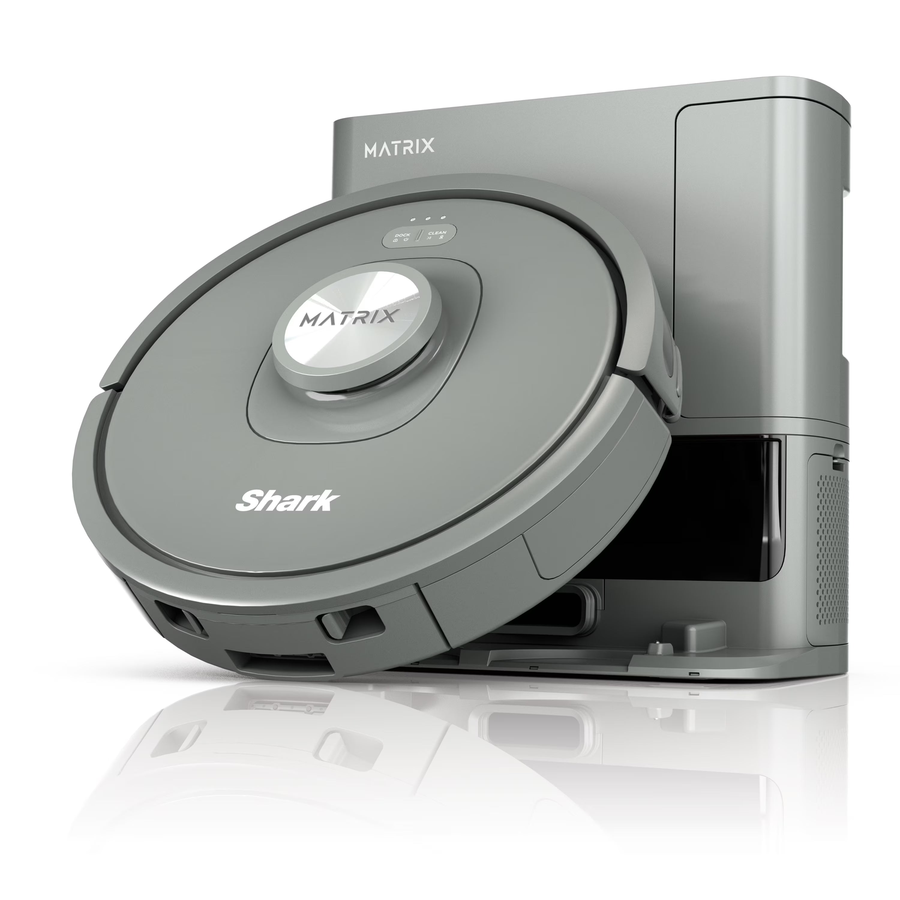 Shark Matrix Self-Empty Robot Vacuum with No Spots Missed on Carpets & Hard Floors, RV2300AE