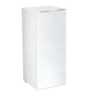 Auseo 7 Cu. ft. Upright Freezer with 4 fixed grid shelves, Space Saving, Adjustable Temperature Controls, Garage Ready deep Freezer, Manual Defrost, White