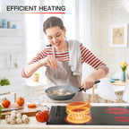 IsEasy 30" Electric Stove in Ceramic with 4 burners
