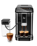 Riedhoff Fully Automatic Espresso Machine CM9002, 1350 W, Touch Screen with 1.5 L Water Tank, Black