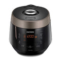 CUCKOO CRP-P0609S 6-Cup (Uncooked) / 12-Cup (Cooked) High Pressure Rice Cooker & Warmer with Nonstick Inner Pot, 12 Menu Options, Fuzzy Logic Tech, 3 Voice Guide, Auto Clean (Black/Copper)