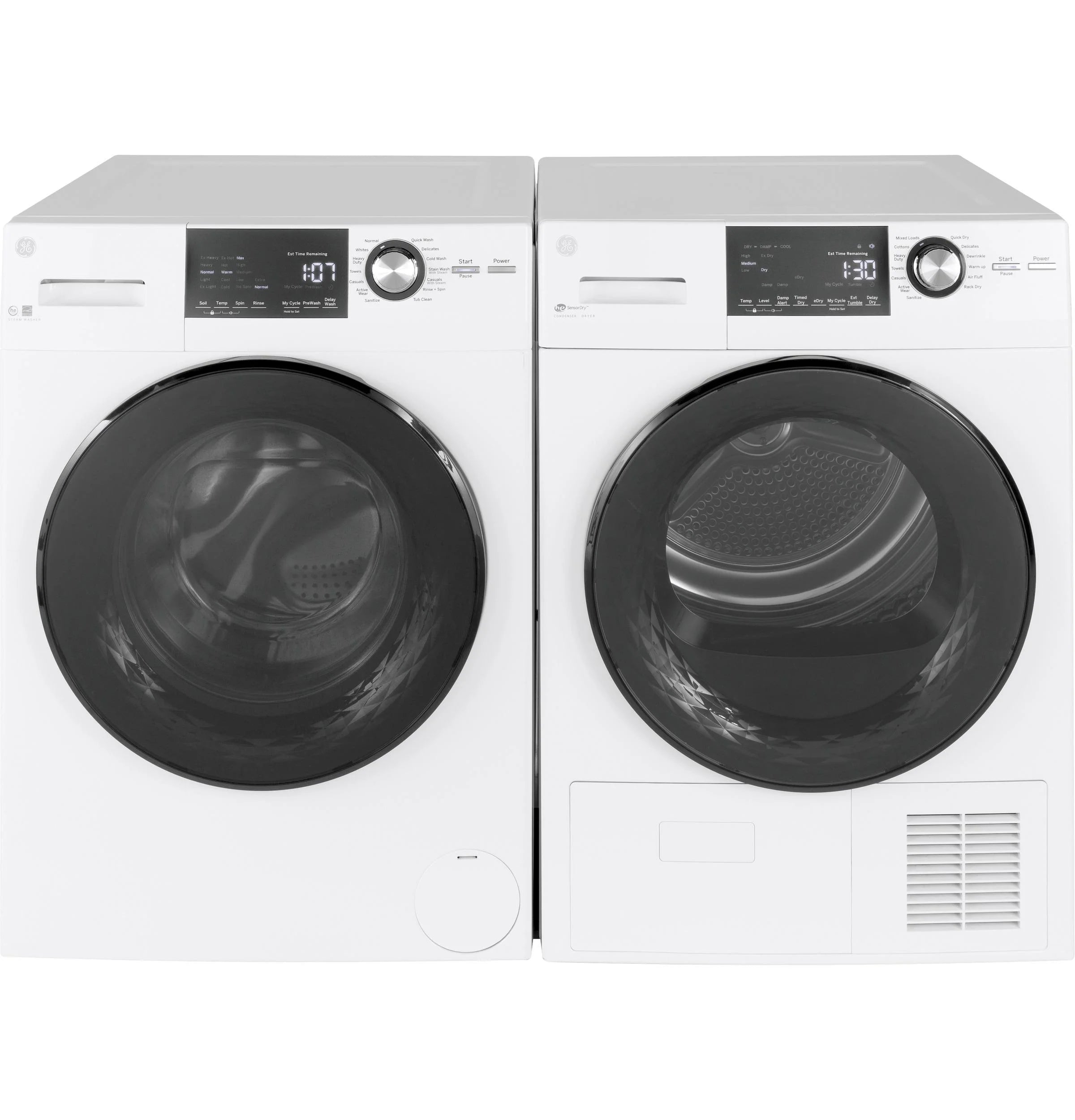 GE APPLIANCES GFW148SSMWW front load washer