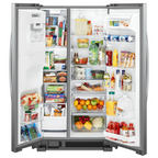 WHIRLPOOL WRS555SIHZ side by side freestanding refrigerator