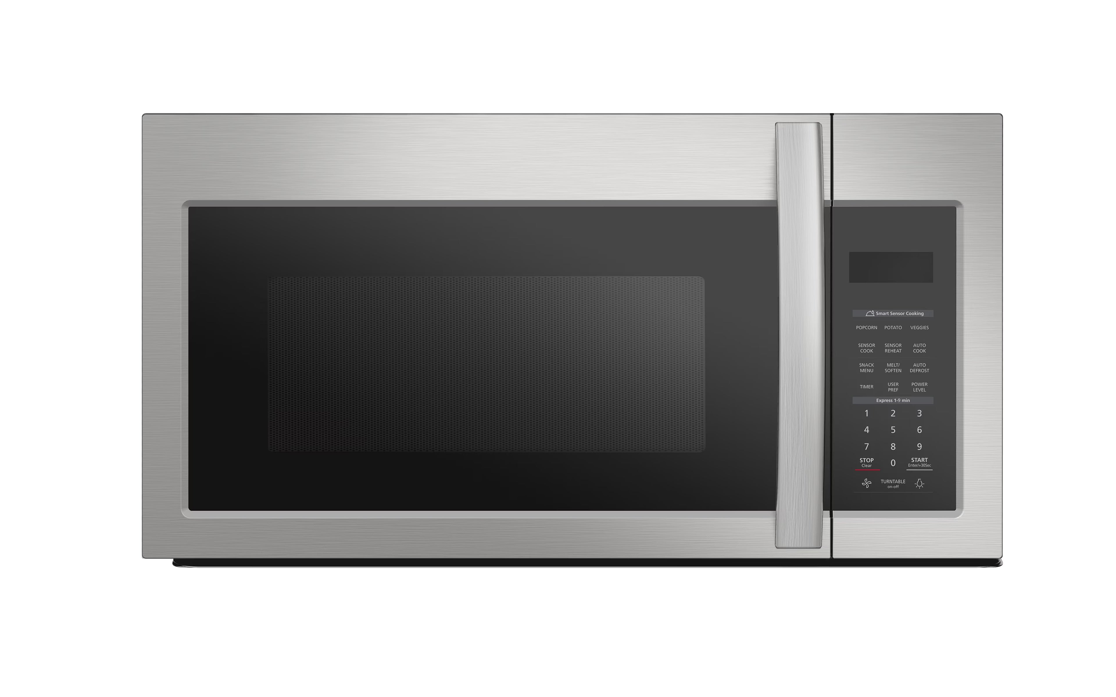 Black?�� 1.9 Cu Ft 16.40 in Over The Range Microwave Oven in Stainless Steel