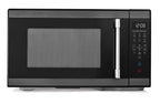 Hamilton Beach 1.1 cu ft Countertop Microwave Oven, Black and Stainless Steel