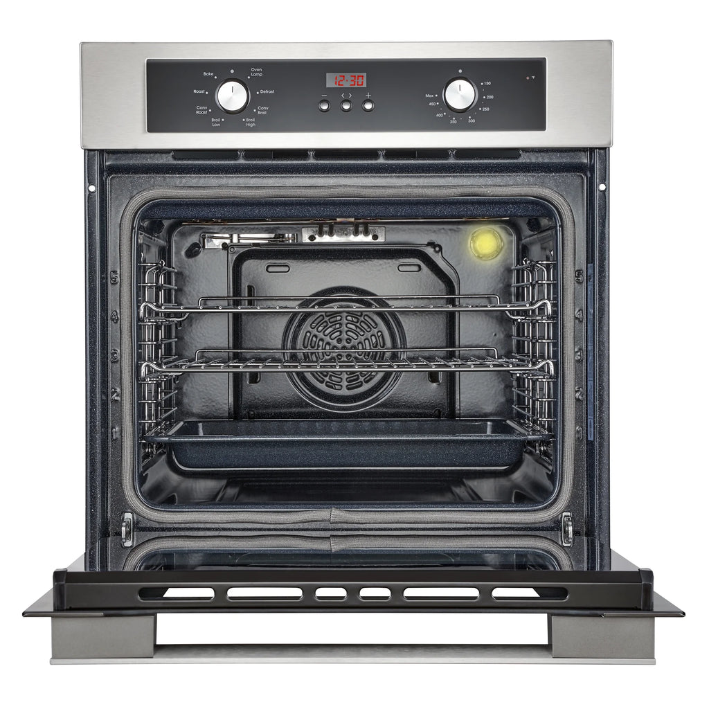 Cosmo 3 Piece Kitchen Appliance Package With 36" Electric Cooktop 36" Wall Mount Range Hood 24" Single Electric Wall Oven Kitchen Appliance Bundles