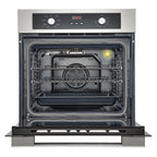 Cosmo 5 Piece Kitchen Appliance Package With 36" Electric Cooktop 24" Single Electric Wall Oven 17.3" Countertop Microwave French Door Refrigerator & 24" Built-in Fully Integrated Dishwasher