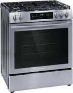 Frigidaire Fcfg3083a 30" Wide 5.1 Cu. Ft. Gas Range - Stainless Steel