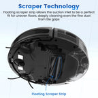 AIRROBO P30  3 in 1 Robot Vacuum and Mop Cleaner with App Control,2 in 1 Tank for Pet Hair,Home Mapping