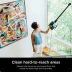 Restored Shark Corded Stick Vacuum, Green CS110EM (Refurbished)