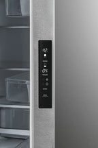 Hamilton Beach, 17.7 Cu. Ft. French Door Refrigerator, Freestanding Installation, Platinum Silver, HZ0771