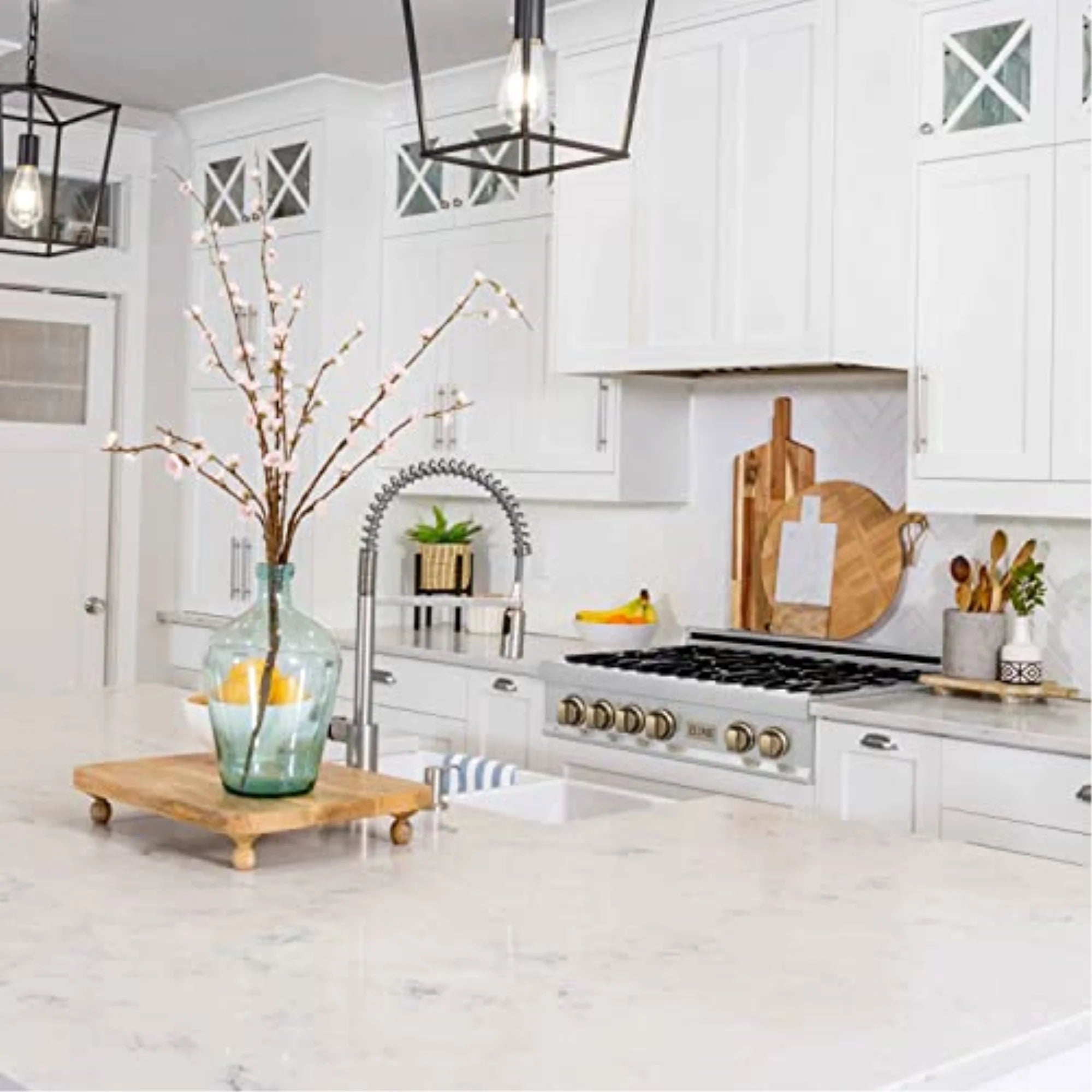 ZLINE 36 in. Autograph Edition Rangetop in Stainless Steel with Gold Accents (RTZ-36-G)