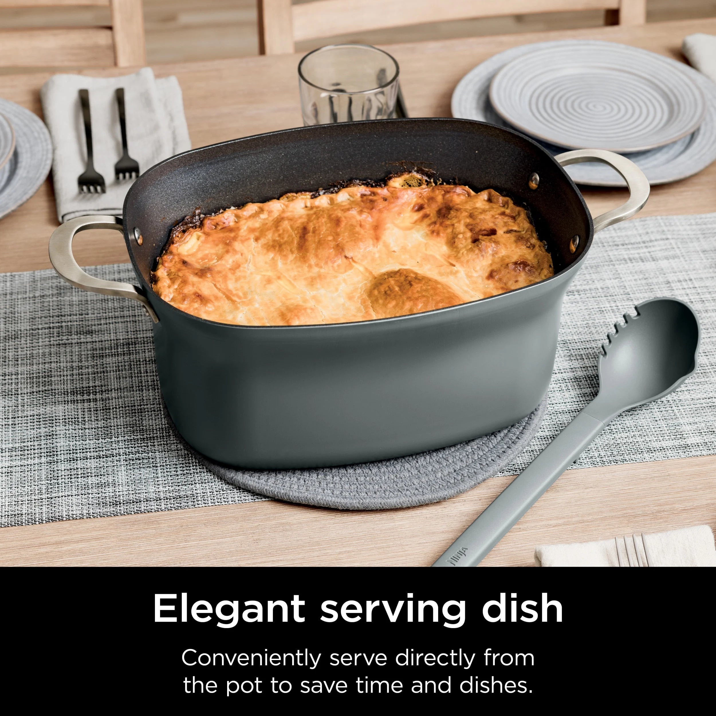Ninja Foodi 8.5 Qt PossibleCooker PRO,Gray, MC1001