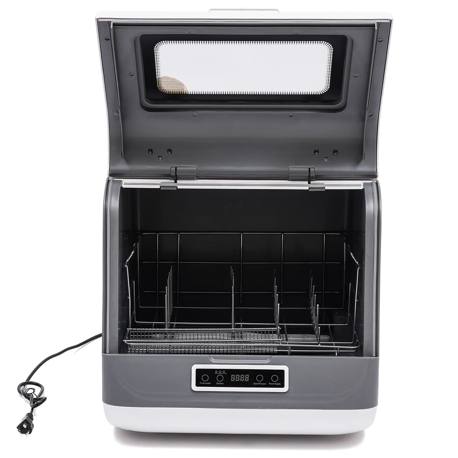 Mini Countertop Dishwasher Apartment Camper Compact Dishwasher 3 Programs 1200W