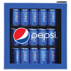 Pepsi MIS165PEP Compact Refrigerator, Blue 70 Can Capacity