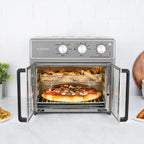 Kalorik MAXX 26 Quart Air Fryer Oven, Stainless Steel, A large chicken, 26-Quart Capacity