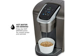 Restored Keurig K-Elite Single-Serve K-Cup Pod Coffee Maker, Brushed Slate (Refurbished)