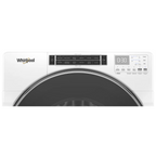 Whirlpool 5.0 cu ft High-Efficiency White Front Load Washing Machine with Load & Go(TM) XL Dispenser